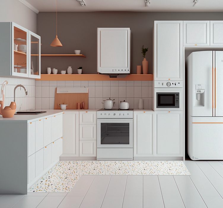 Dywan z lastryko w stylu nordyckim - TenStickers