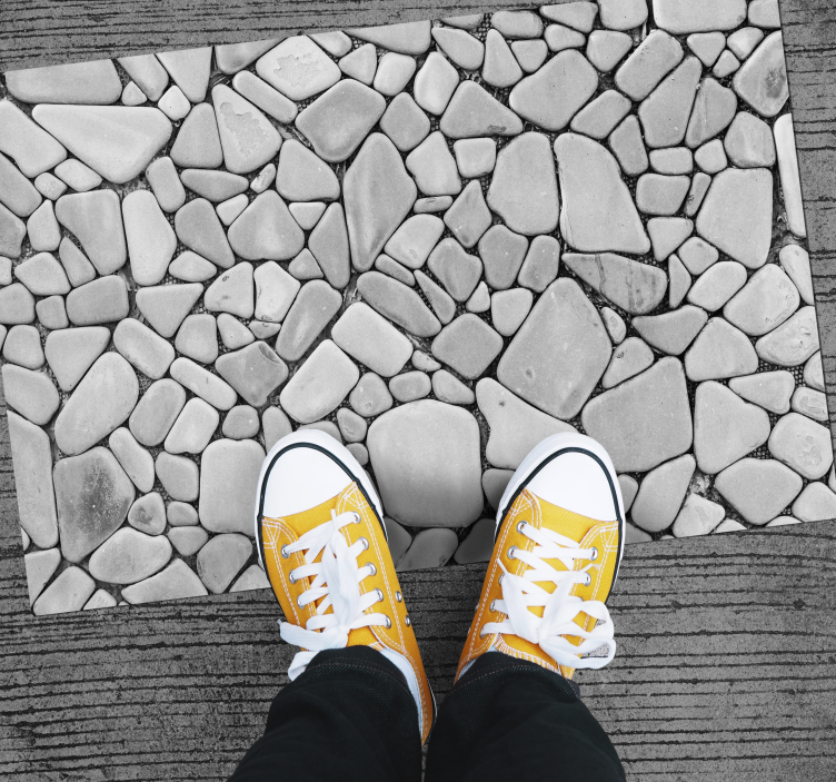 Kamienne płytki podłogowe bez szwu tekstury - TenStickers