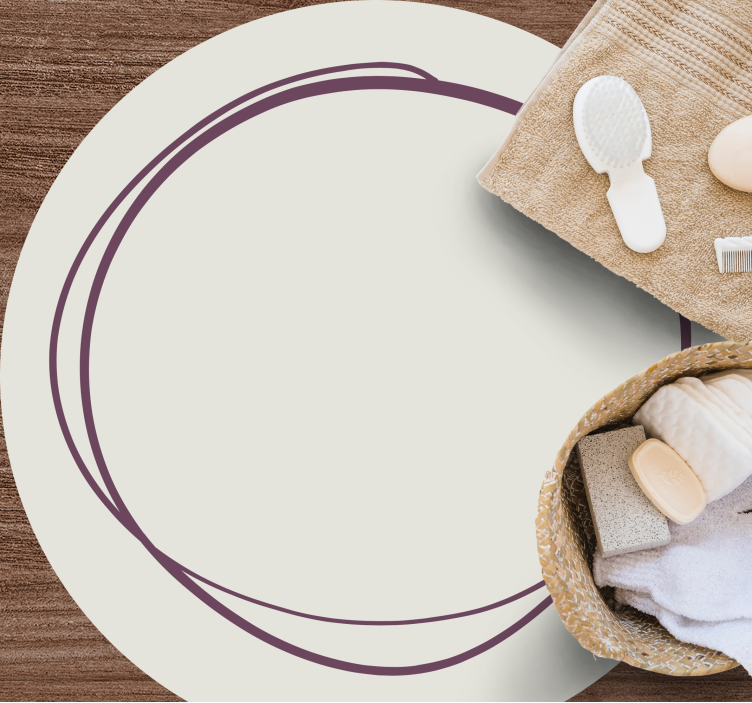 Dywan winylowy do łazienki esencja łazienkowa - TenStickers