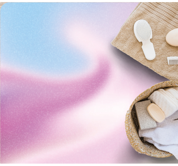 Dywan winylowy do łazienki warstwy gradientowe - TenStickers