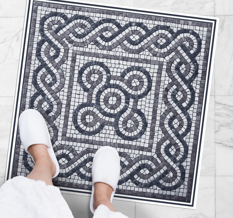 Mozaika kamienna żwirowa - TenStickers