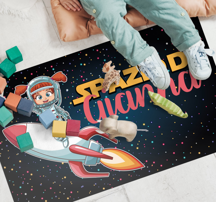 Spersonalizowana wizja przestrzeni z matą - TenStickers