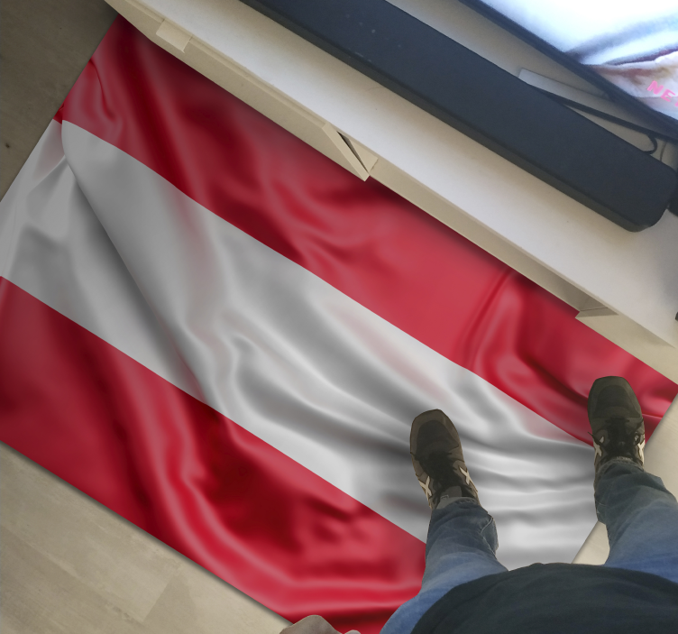 Dywan winylowy z flagą austrii - TenStickers