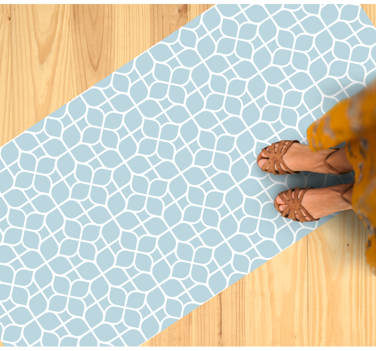 Wzór płytek podłogowych w łazience! - TenStickers