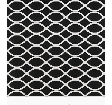 Dywan winylowy do jadalni monochromatyczny owalny wzór - TenStickers