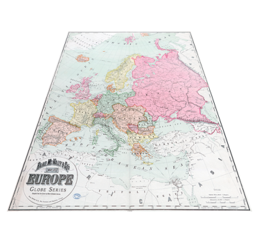 Dywan winylowy mapa świata mapa europy 1900 - TenStickers