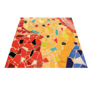 Dywan winylowy do kuchni mozaika ceramiczna kolorowa - TenStickers