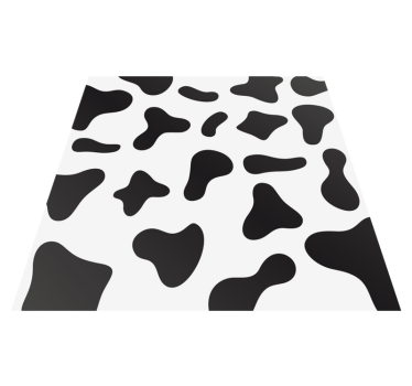 Dywan winylowy imitacja skóry krowy - TenStickers