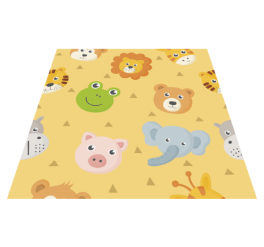 Mata dla dzieci zwierzęta z zoo - TenStickers