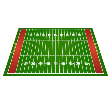 Dywan winylowy futbol amerykański - TenStickers