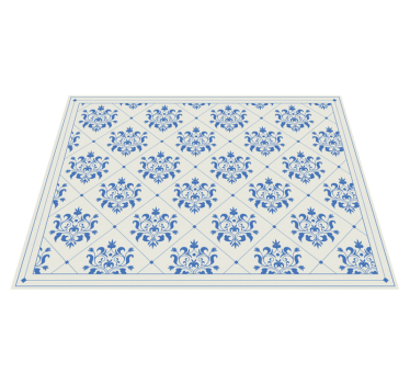 Dywan winylowy w ozdobne wzory vintage - TenStickers