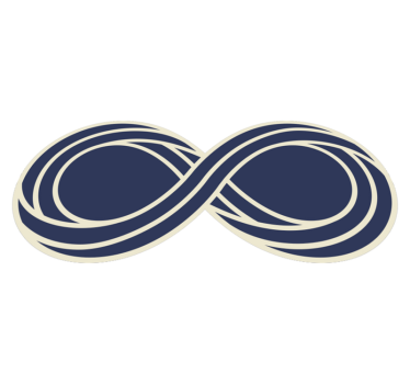 Dywan nowoczesny symbol nieskończoności - TenStickers