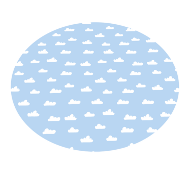 Chmurki młodzieżowe dywaniki do sypialni - TenStickers
