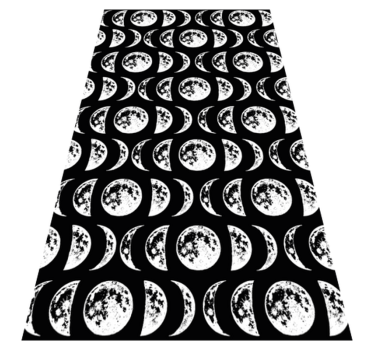 Dywan winylowy Fazy Księżyca - TenStickers