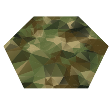 Dywan winylowy Geometryczne moro - TenStickers