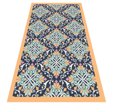 Dywan winylowy vintage wzór - TenStickers