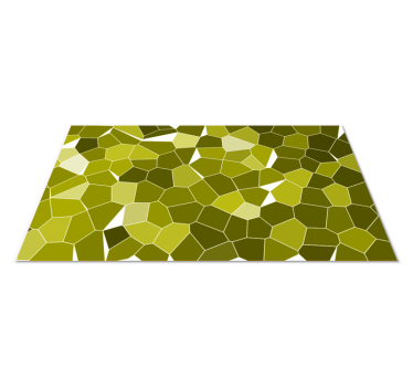 Dywan winylowy do kuchni geometryczna kuchnia - TenStickers