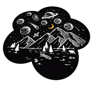 Dywany młodzieżowe do sypialni galaxy universe - TenStickers