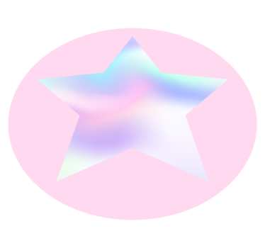 Dywan winylowy w gwiazdki pastelowy gradient gwiazdy - TenStickers