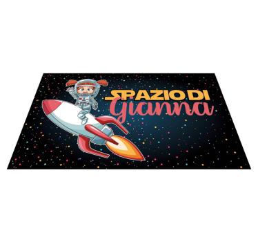Spersonalizowana wizja przestrzeni z matą - TenStickers