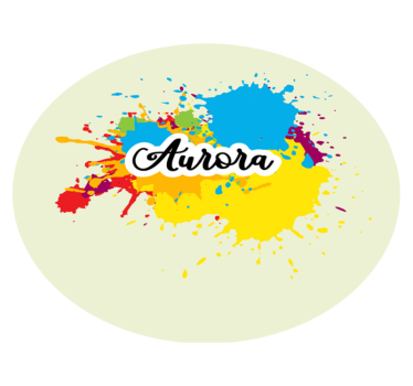 Dywan winylowy tekstura grafika powitalna z imieniem - TenStickers