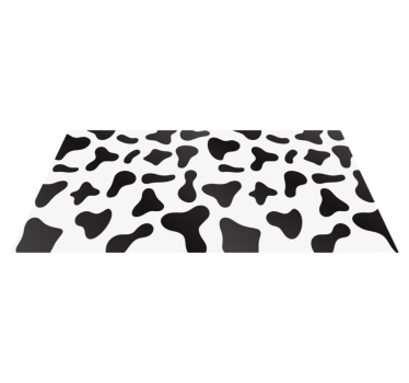 Dywan winylowy z motywem zwierzęcym krowy - TenStickers