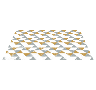 Mata winylowa do kuchni geometryczne grunge - TenStickers