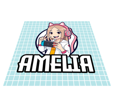 Dywan winylowy dla nastolatków z imieniem gracza - TenStickers