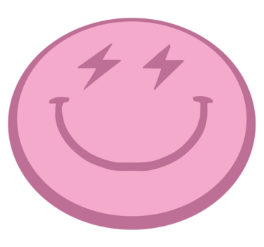 Dywan winylowy dla nastolatków z elektryzującym uśmiechem - TenStickers