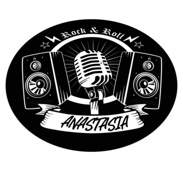 Dywan winylowy dla nastolatków rock and roll z nazwą - TenStickers