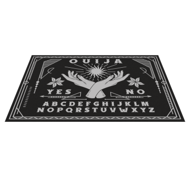 Dywan winylowy mapa świata projekt rąk ouija - TenStickers
