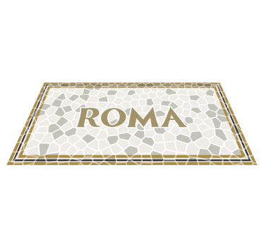 Dywan winylowy personalizowany spersonalizowanych romów - TenStickers