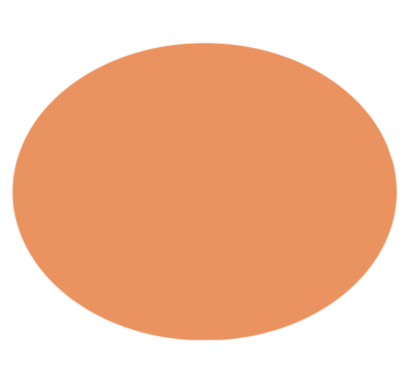 Okrągły dywan winylowy apricot crush - TenStickers
