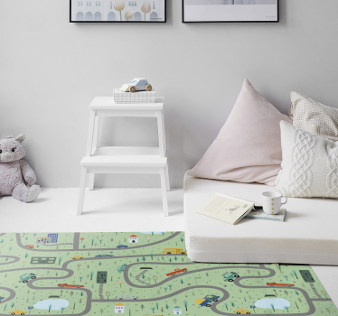 City for kids mata drogowa - TenStickers