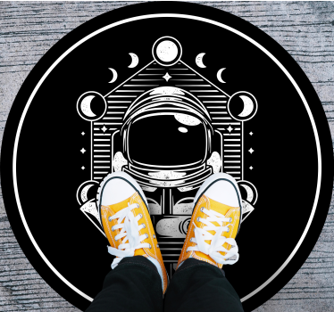 Dywan winylowy dla nastolatków grafika astronauty - TenStickers