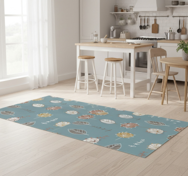 Dywan winylowy do kuchni nordic parkowy - TenStickers