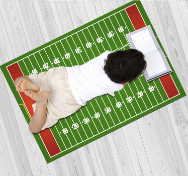 Dywan winylowy futbol amerykański - TenStickers