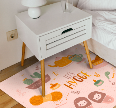 Dywan winylowy dla nastolatków w stylu przytulnym - TenStickers