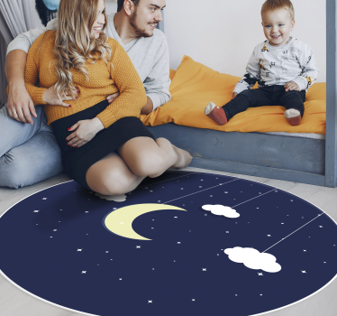Dywan winylowy Gwieździsta noc - TenStickers