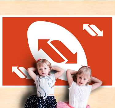 Dywan winylowy z grą ruch kierunkowy - TenStickers