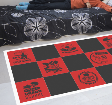 Dywan winylowy z grą w stylu deskorolki - TenStickers