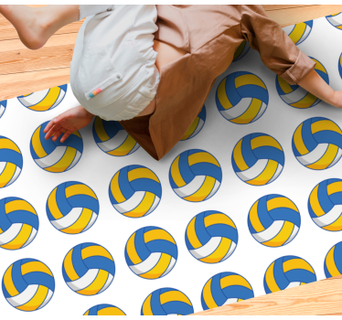 Dywan winylowy dla nastolatków piłki do siatkówki - TenStickers