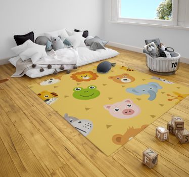 Mata dla dzieci zwierzęta z zoo - TenStickers