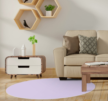 Nowoczesny dywan winylowy Cyfrowy kolor lawendy - TenStickers