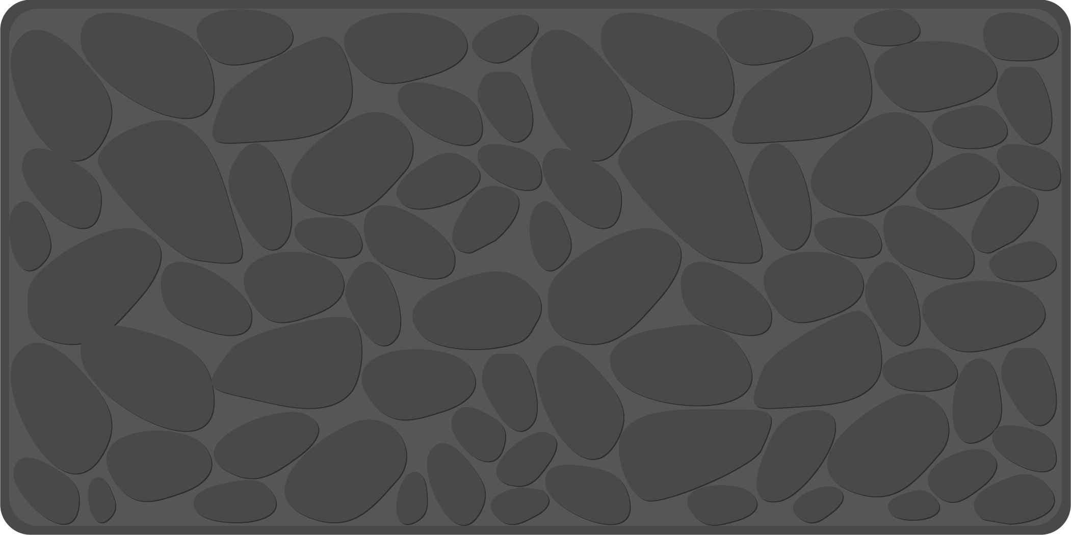 Dywan winylowy do łazienki efekt szarej skały - TenStickers