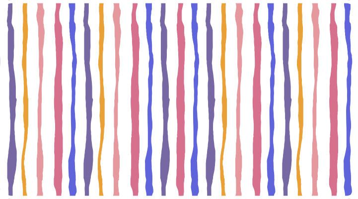 Dywan winylowy do łazienki kolorowe szerokie paski - TenStickers