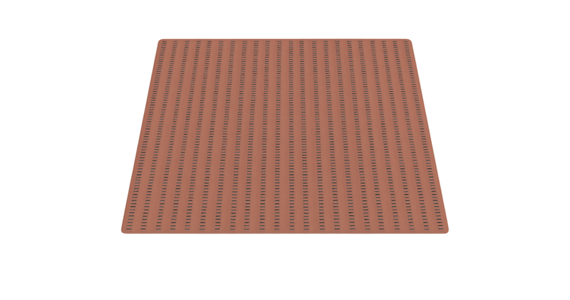 Dywan winylowy na balkon projekt linii przerywanej - TenStickers