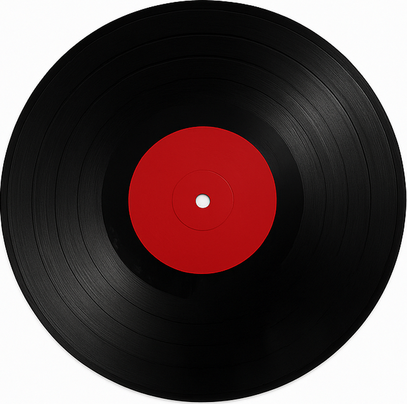 Dywan winylowy do jadalni gigantyczna płyta winylowa - TenStickers