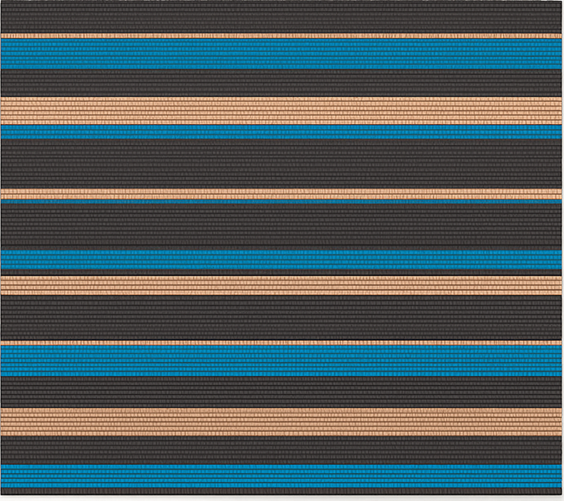 Dywan winylowy do kuchni efekt tkania w ciemnym odcieniu - TenStickers