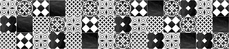 Dywan winylowy imitacja płytek ardezja cementowa - TenStickers